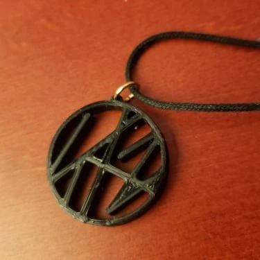 Byr başıboş çocuklar logo kolye (Plastik Aparattır!!!) 3D - Resim 2