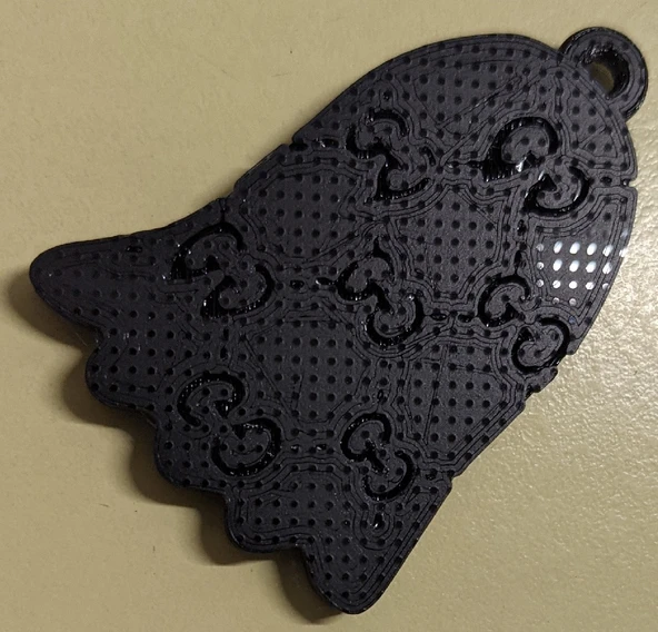 Byr Gucci Hayalet Kolye / Anahtarlık / Anahtarlık (Plastik Aparattır!!!) 3D - Resim 3