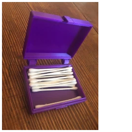 Byr Pamuklu çubukla seyahat çantası (Sadece Plastik Aparattır!!!) 3D - Resim 3