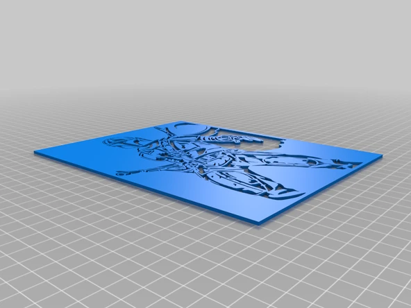 Byr Mandalor kalıbı 10 (Sadece Plastik Aparattır!!!) 3D - 3