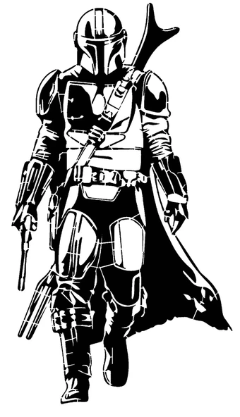 Byr Mandalor kalıbı 9 (Sadece Plastik Aparattır!!!) 3D