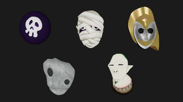 Byr Majora'nın Maske Koleksiyonu Bölüm 2 (Sadece Plastik Aparattır!!!) 3D - Resim 3