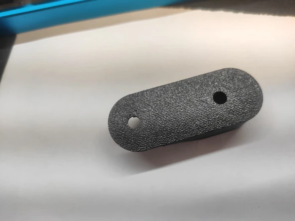 Byr Dolap Çubuğu Destek Braketi (Sadece Plastik Aparattır!!!) 3D - 4