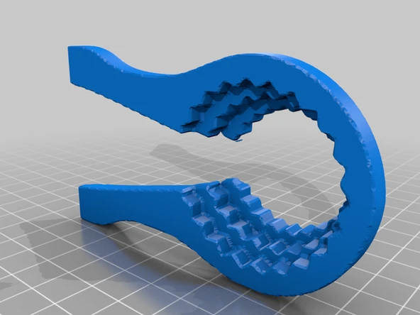 Byr "UBO - The Universal Bottle Opener V1" in küçük baskı remix (Sadece Plastik Aparattır!!!) 3D - 2