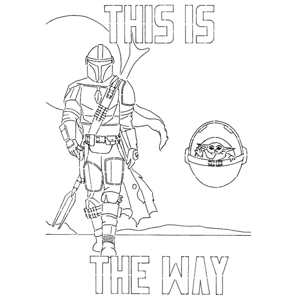 Byr Mandalor kalıbı 8 (Sadece Plastik Aparattır!!!) 3D - 2