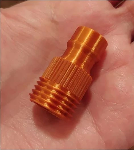 Byr Black and Decker çamaşır makinesi için V2 Hızlı çıkarılabilen duş adaptörü (Sadece Plastik Aparattır!!!) 3D - 3