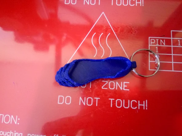 Byr Recreus Sandalet Anahtarlık (Sadece Plastik Aparattır!!!) 3D - 4