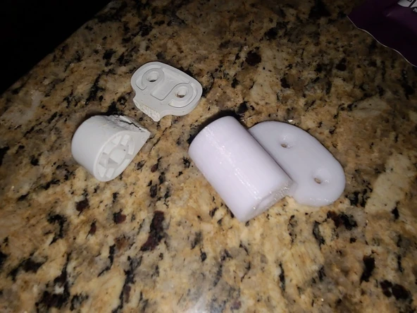 Byr MAYFAIR 188SLOW NextStep2 Klozet Kapağı Sağ Menteşe (Sadece Plastik Aparattır!!!) 3D