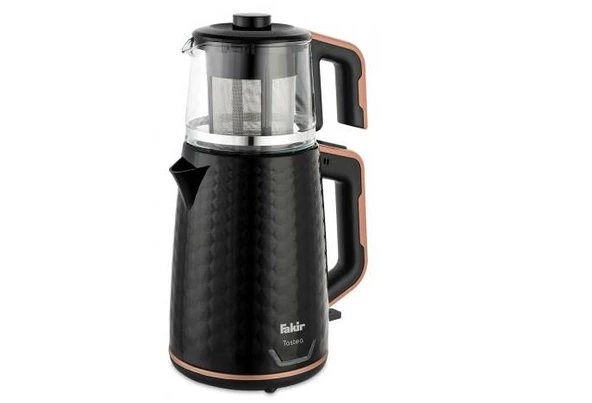 Fakir Tastea Siyah Rose 1650 W Cam Demlikli Çay Makinesi - 6