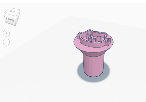 Byr Çömlekçilik damgası - sevimli kedi (Sadece Plastik Aparattır!!!) 3D - 4
