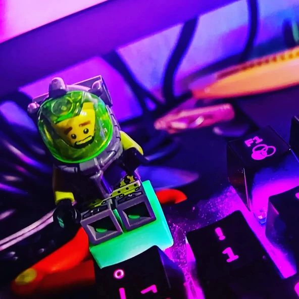 Lego Uyumlu Cherry MX Klavye Tuşları (Plastik Aparattır!!!) - 4
