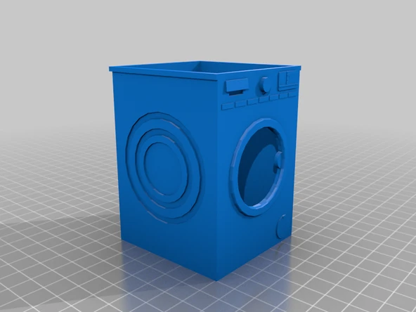 Byr Çamaşır makinesi kalemlik (Sadece Plastik Aparattır!!!) 3D - 4