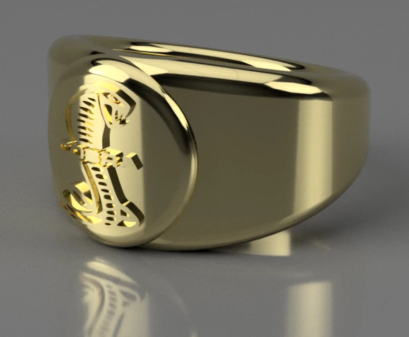 Byr Shelby Kobra Logolu Yüzük (Plastik Aparattır!!!) 3D ürün görseli