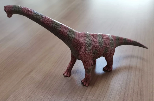 Byr Uzun boyunlu dinozor (Sadece Plastik Aparattır!!!) 3D - 3