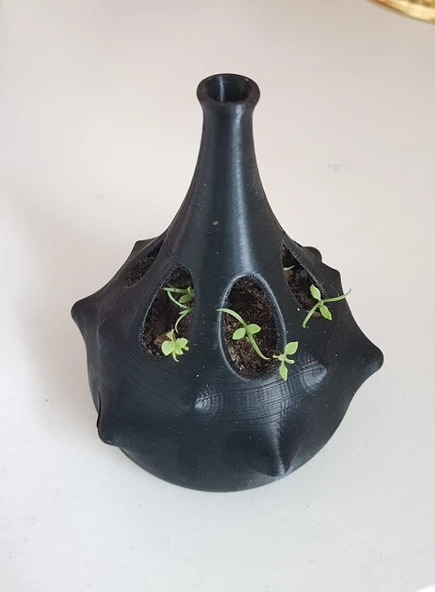 Mini Bitki Saksısı (Plastik Aparattır!!!)