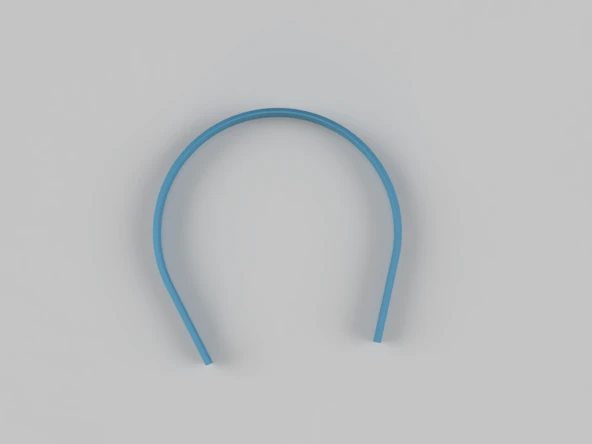 Byr Süper basit saç bandı (Plastik Aparattır!!!) 3D - 3