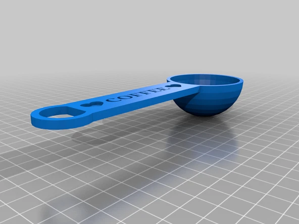 Byr 2 çorba kaşığı kahve kepçesi (Plastik Aparattır!!!) 3D