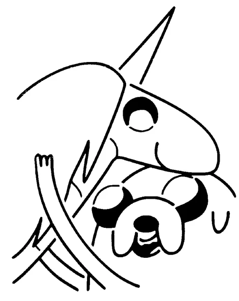 Jake ve Leydi Rainicorn kalıbı (Plastik Aparattır!!!)