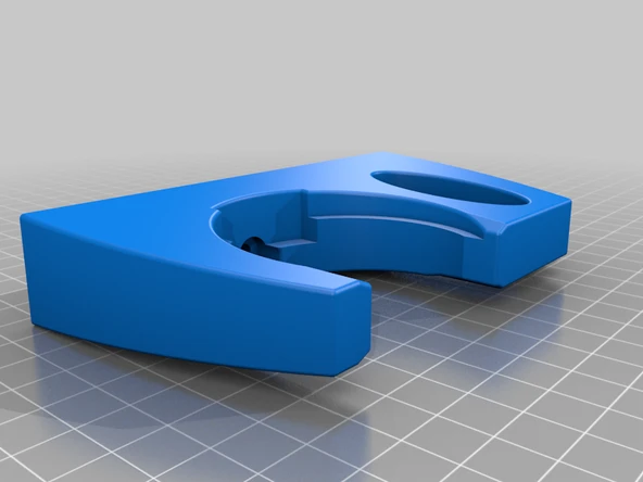 Byr Braun Multiquick 7 El Blender için Duvar Montajı - Tip HB701 (Sadece Plastik Aparattır!!!) 3D