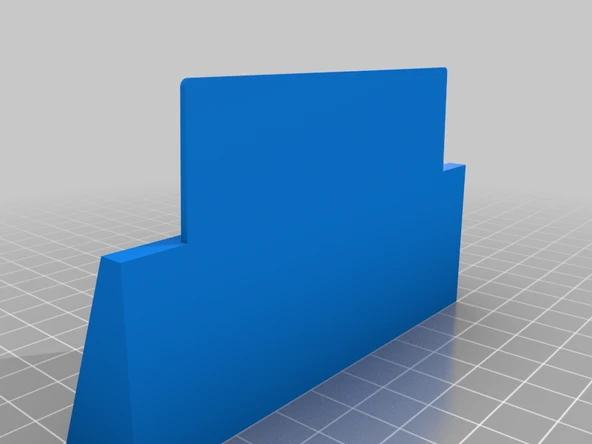 Byr Akro Dillon Çöp Kutusu Ön Plakası (Sadece Plastik Aparattır!!!) 3D - 2