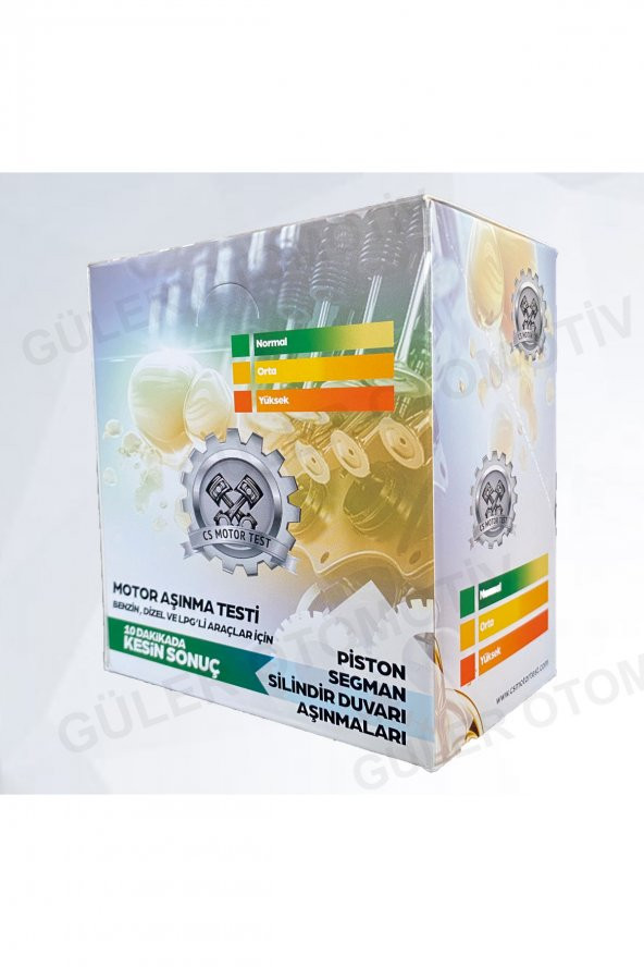 CS Motor Aşınma Testi - Avantajlı 10lu paket - 2