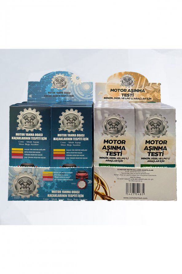 CS Motor Aşınma ve CS Conta Kaçak Testi- Avantajlı 20lu Paket - 2