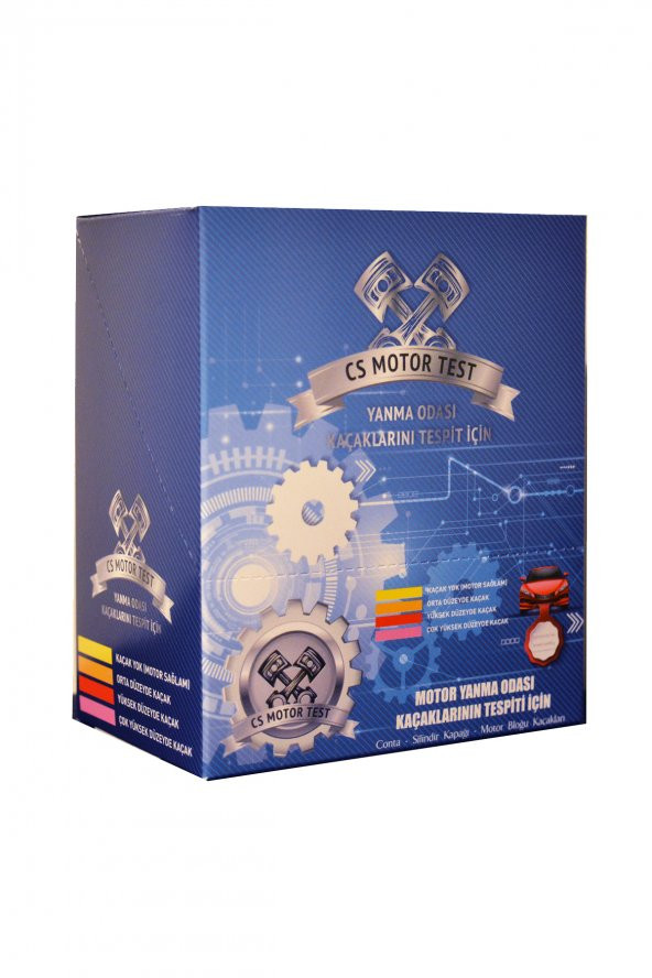 CS Motor Conta Blok Kaçak Testi- Avantajlı 10lu Paket - Cs Motor Test - 2