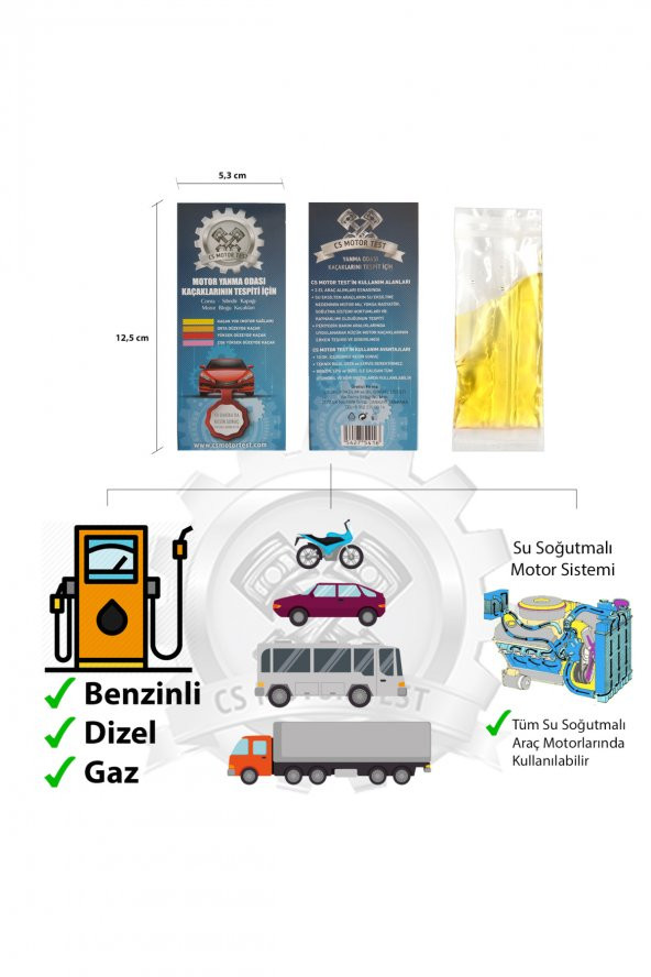 CS Motor Conta Blok Kaçak Testi - CS Motor Test - 4