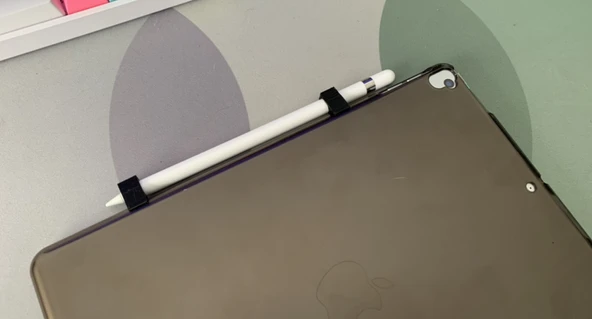 Byr Apple Pencil (gen1) kapak standı (Plastik Aparattır!!!) 3D - Resim 5