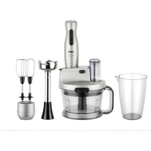 Fakir Mr.chef Quadro Silver Stone 1000 W Blender Seti