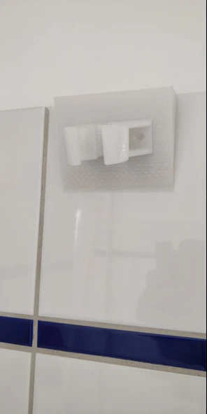 Byr 310mm çapında duş başlığı açılı standı (Sadece Plastik Aparattır!!!) 3D - Resim 2