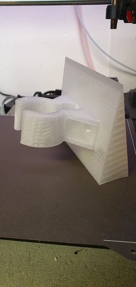 Byr 310mm çapında duş başlığı açılı standı (Sadece Plastik Aparattır!!!) 3D - Resim 4