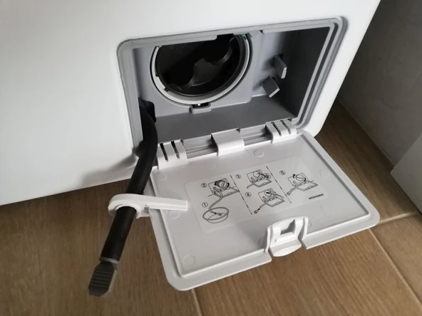 Byr LG Çamaşır Makinesi Tahliye Borusu Tutucu (Plastik Aparattır!!!) 3D - 4