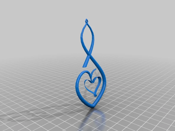 Byr Sevgililer Aşk Kolye (Plastik Aparattır!!!) 3D - Resim 2