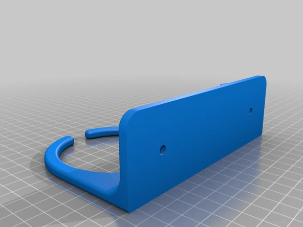 Byr Saç kurutma makinesi ve saç düzleştirici tutucu (Sadece Plastik Aparattır!!!) 3D - 2