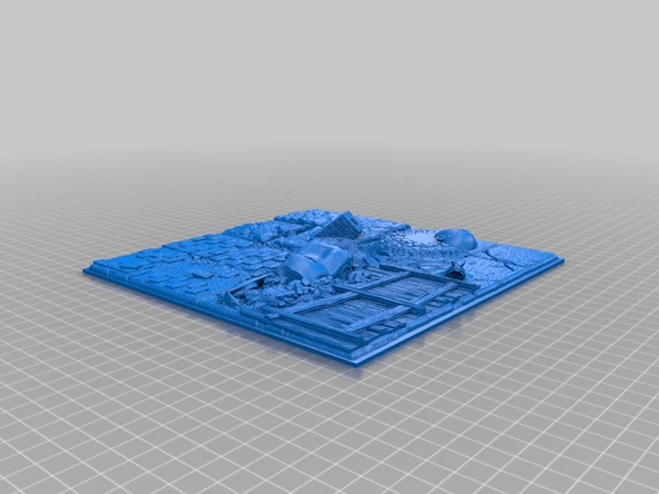 Byr Kuru Fırça Doku Paleti (Plastik Aparattır!!!) 3D - 2