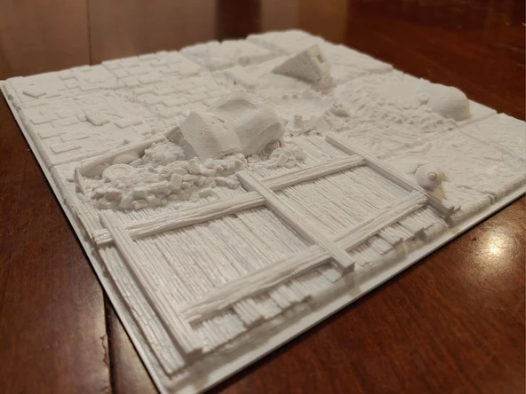 Byr Kuru Fırça Doku Paleti (Plastik Aparattır!!!) 3D - 5