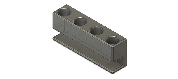 Byr Oral B pulsonik diş fırçası tutucu (Sadece Plastik Aparattır!!!) 3D