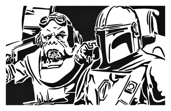 Byr Mandalor kalıbı 7 (Sadece Plastik Aparattır!!!) 3D