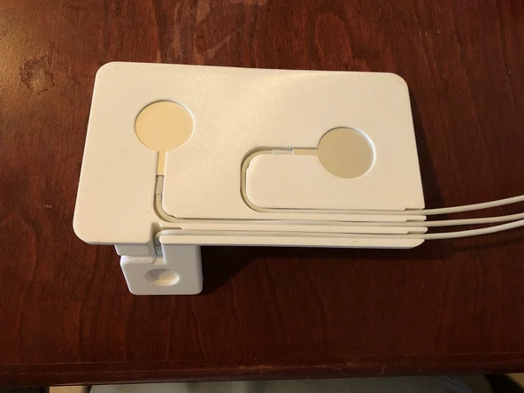 Byr Apple MagSafe Şarj İstasyonu (Sadece Plastik Aparattır!!!) 3D - Resim 3