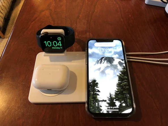 Byr Apple MagSafe Şarj İstasyonu (Sadece Plastik Aparattır!!!) 3D - Resim 4