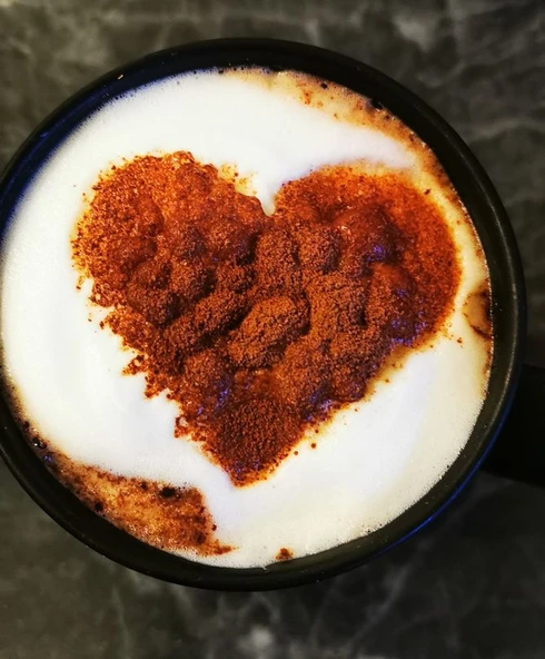 Byr Kalp sütü köpük baskı şablonu (Sadece Plastik Aparattır!!!) 3D - 4