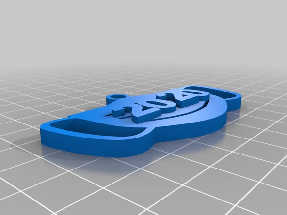 Byr 2020 Noel Maske Süsleme (Sadece Plastik Aparattır!!!) 3D - Resim 2