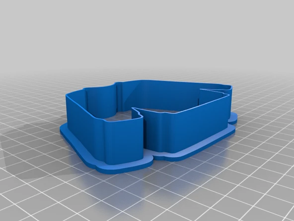 Byr Kazak Çerez Kesici (Sadece Plastik Aparattır!!!) 3D