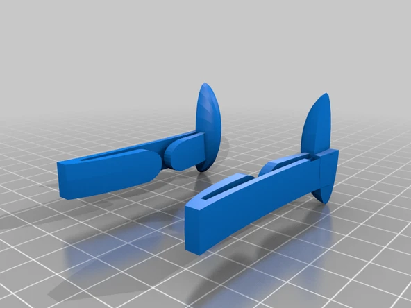 Byr Kayak kaskı gözlük klipsi - COVID maske kancalı (Plastik Aparattır!!!) 3D - Resim 3