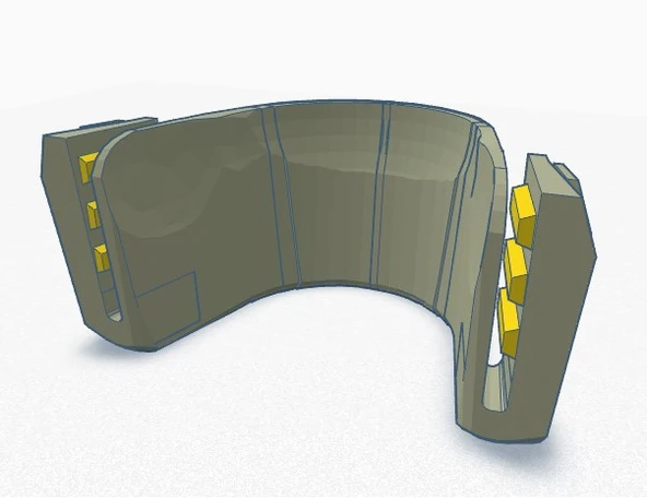 Byr TUTUCULAR İLE Maske için Buğu Önleyici Burun Klipsinin Remiksi (Plastik Aparattır!!!) 3D - Resim 2