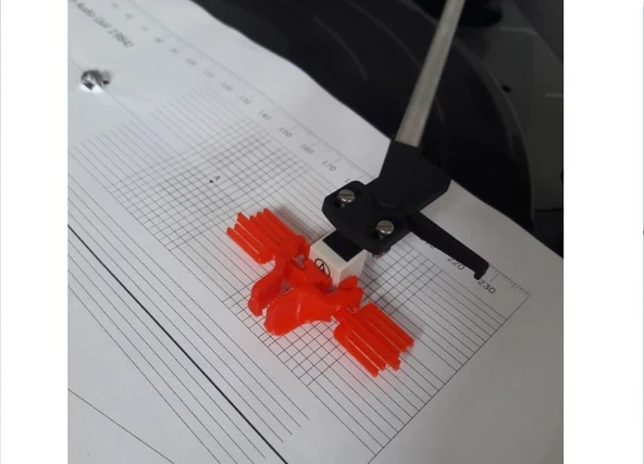 Byr Döner Tabla Kartuşu (Pickup) Üniversal Hizalama Aracı (Plastik Aparattır!!!) 3D - 5