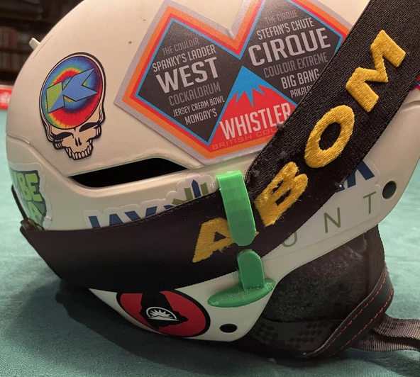 Byr Kayak kaskı gözlük klipsi - COVID maske kancalı (Plastik Aparattır!!!) 3D - Resim 4