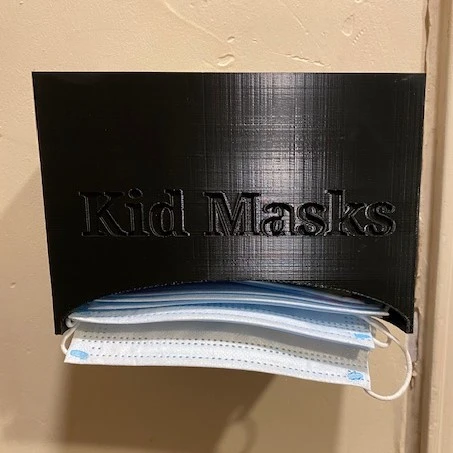 Byr Çocuk Boy Tek Kullanımlık Maske Dispenseri (Plastik Aparattır!!!) 3D - Resim 3