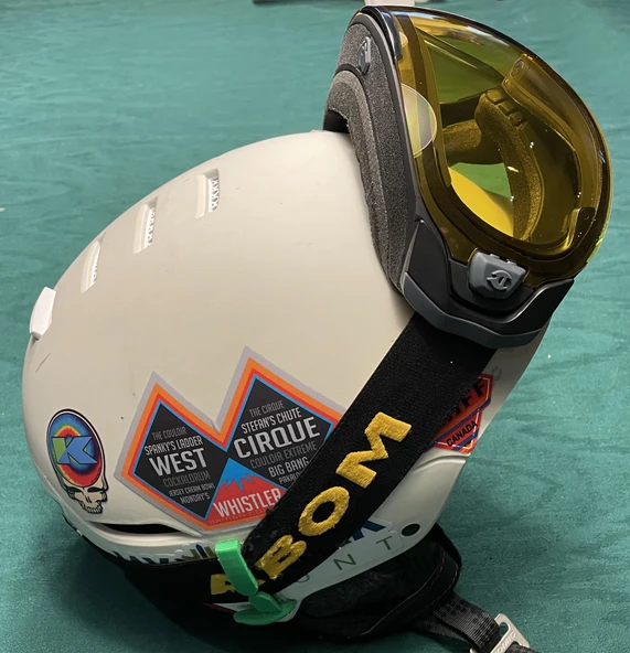 Byr Kayak kaskı gözlük klipsi - COVID maske kancalı (Plastik Aparattır!!!) 3D - Resim 5